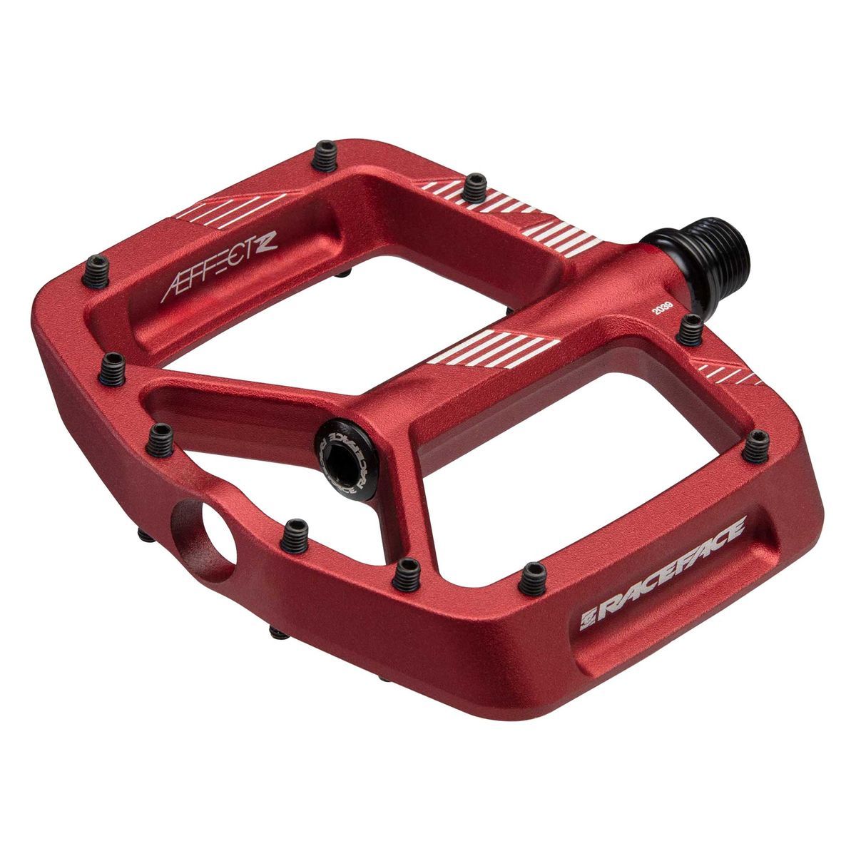 🚴‍♂️🔥 Pedal RaceFace Aeffect R Rojo – Control, resistencia y rendimiento en MTB