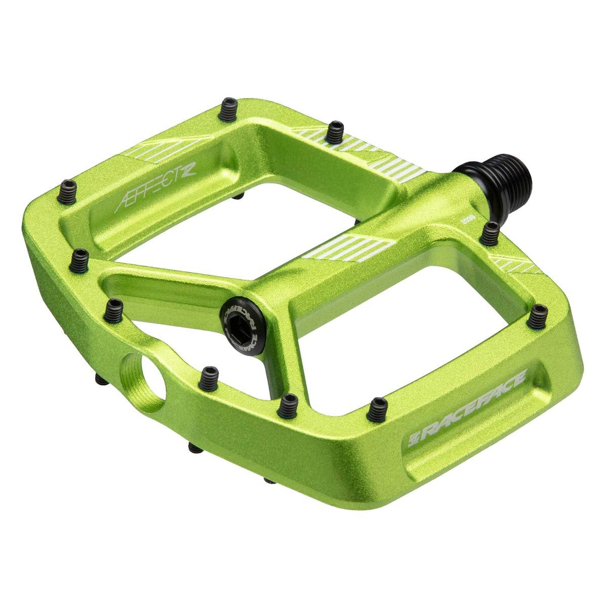 🚴‍♂️🔥 Pedal RaceFace Aeffect R Verde – Control, resistencia y rendimiento en MTB
