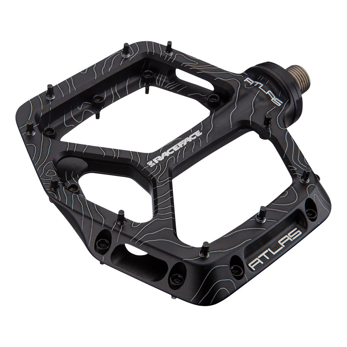 🚴‍♂️💥 Pedal RaceFace Atlas Negro – Rendimiento y control máximo en cada ruta