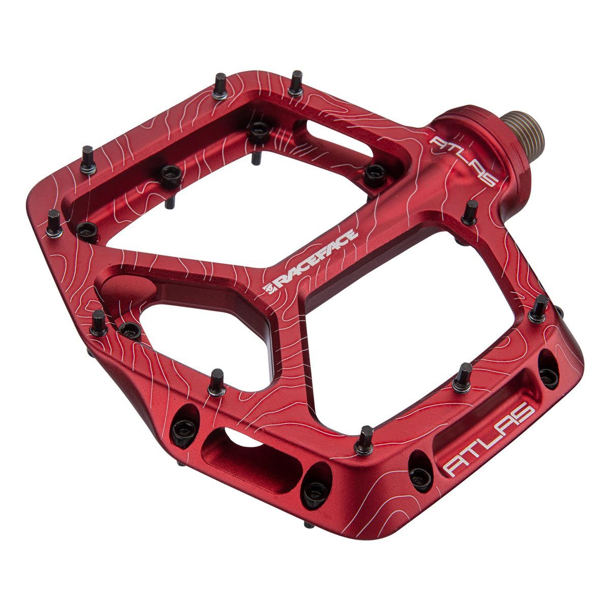 🚴‍♂️💥 Pedal RaceFace Atlas Rojo – Rendimiento y control máximo en cada ruta