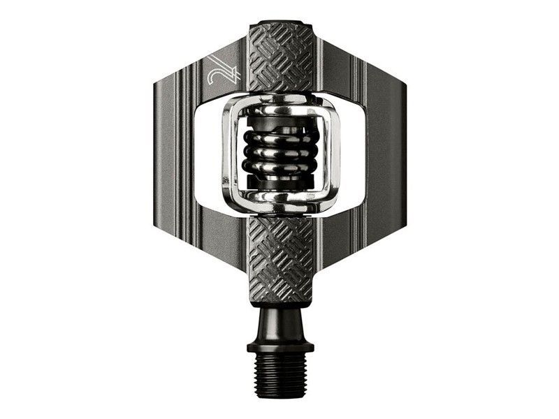 Pedales Automáticos Crank Brothers Candy 2 Gris Oscuro/Negro