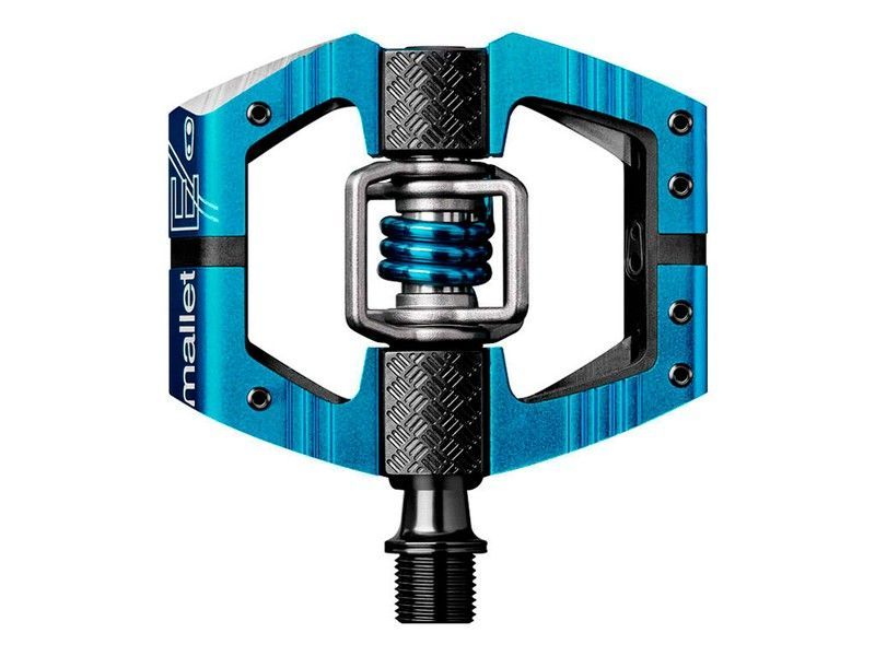 Pedales Automáticos Crankbrothers Mallet E Azul | Control total en enduro, con estilo y rendimiento