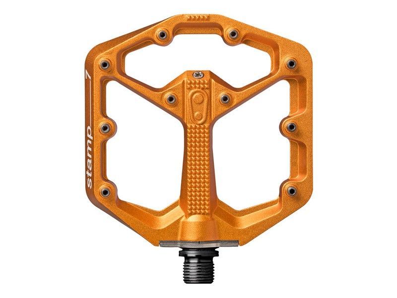 Pedales Plataforma Crankbrothers Stamp 7 Pequeños Naranja