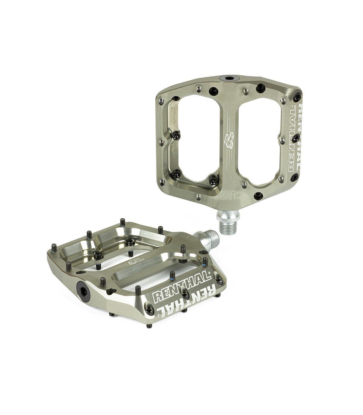 🚴‍♂️ PEDALES RENTHAL REVO-F DORADOS – Máximo Agarre y Estilo Premium ✨🔥