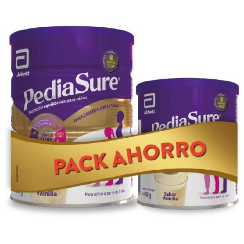 Pediasure pack polvo vainilla 850 + 400gr