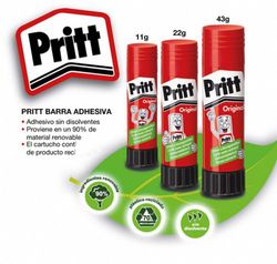 Pegamento en barra pritt