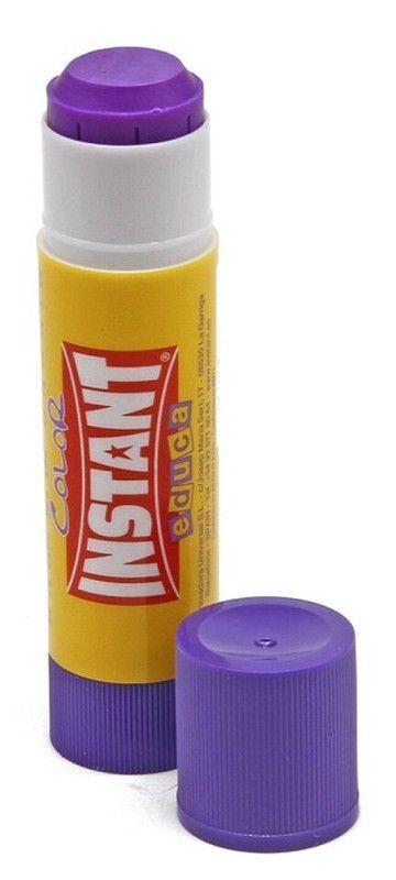 Pegamento INSTANT EDUCA COLOR barra 20 gr.