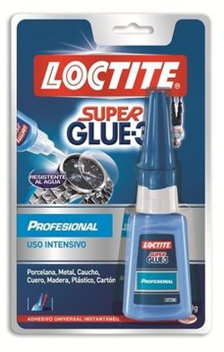 Pegamento loctite super glue3 de 20grs.