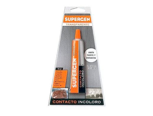 Pegamento Tesa de contacto Supergen incoloro 20 ml.