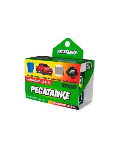 Pegatanke Pegamento Epoxico Negro 44ml