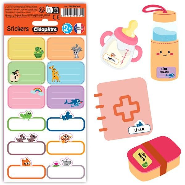 Pegatinas Escolares Infantiles