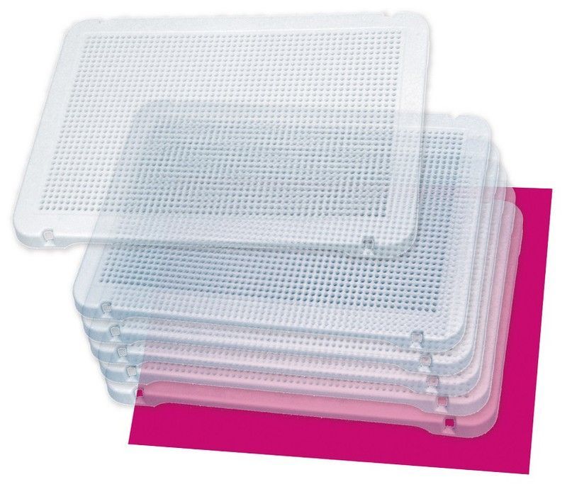 Pegs: Set de 6 placas transparentes