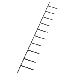 Peines GBC 10 púas 25mm (1") (Caja 100), negro