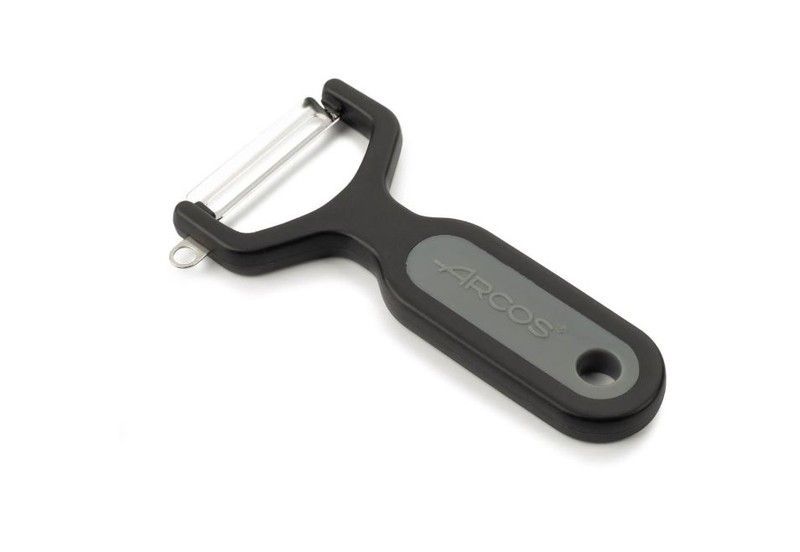 Pelador de cocina Plástico 132mm Negro