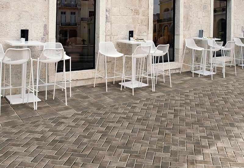 Peldaño porcelanico Antideslizante 22,5x33x4 Tech-Geo Mountain Natucer