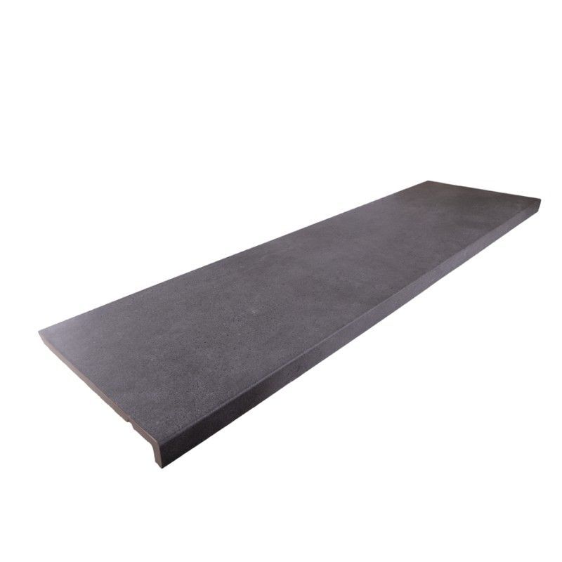 Peldaño Porcelánico recto 120 cm Urban Grafito Antideslizante Gres de Aragón