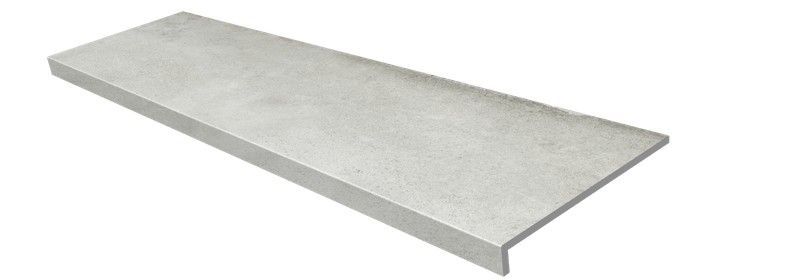 Peldaño Porcelánico recto 120 cm Urban Gris Gres de Aragón