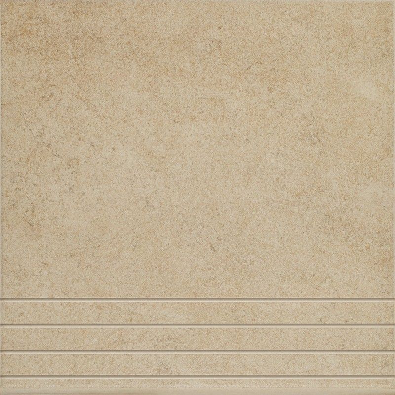 Peldaño romado Modena marrón 31,6x31,6 cm Benesol