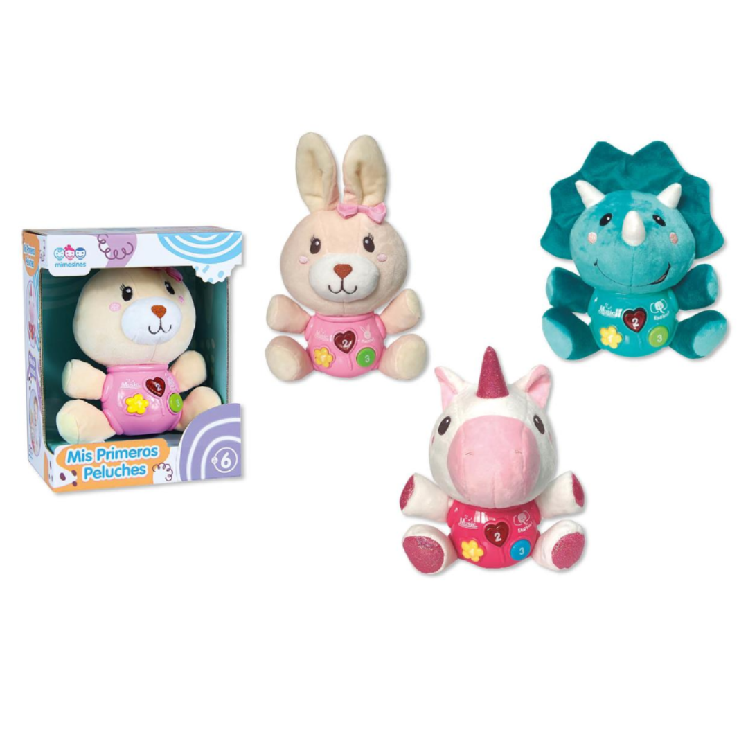 Peluche Actividades Animales Surtido (Unicornio, Conejo, Dinosaurio)