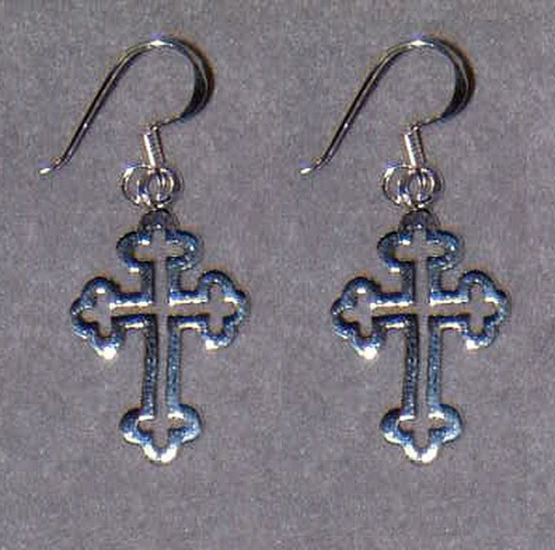 Pendientes cruz unidad.