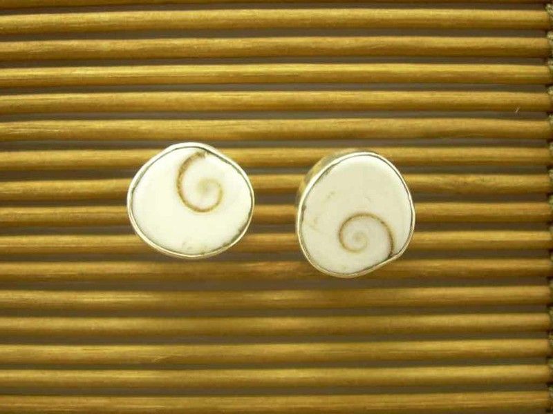 Pendientes Espiral de Marfil