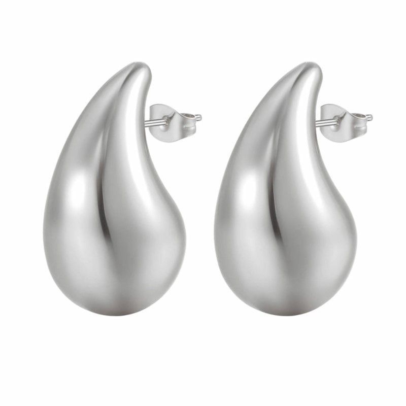 Pendientes Gota XL en acero