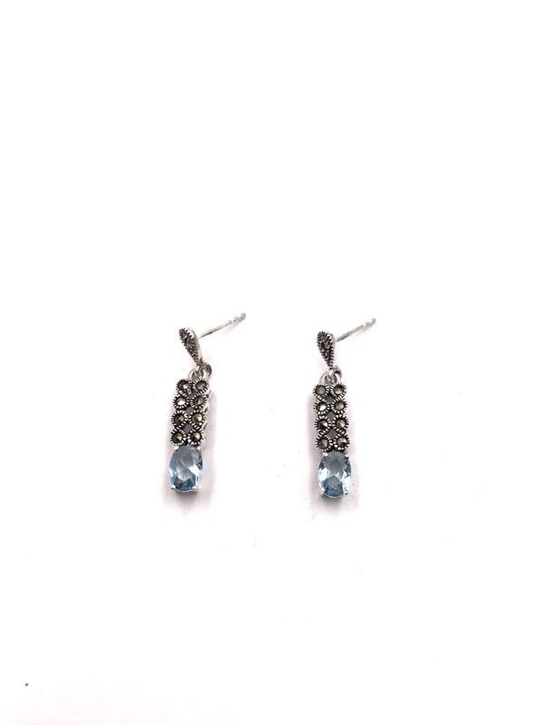 Pendientes largos Blue