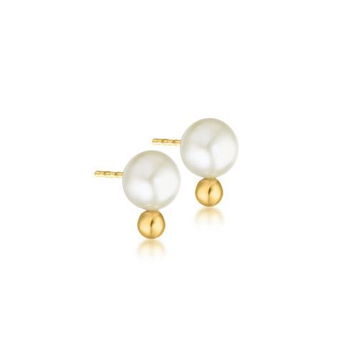 Pendientes LECARRÉ More Pearls bola oro. GB206OA-00