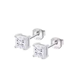 Pendientes Lotus Silver Square