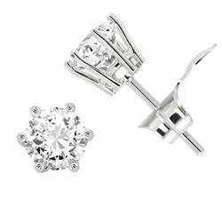 Pendientes Oro Blanco 18kts 0209537 Diamantes Laboratorio 2,00 cts