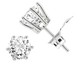 Pendientes Oro Blanco 18kts 0209538 Diamantes Laboratorio 3,00 cts