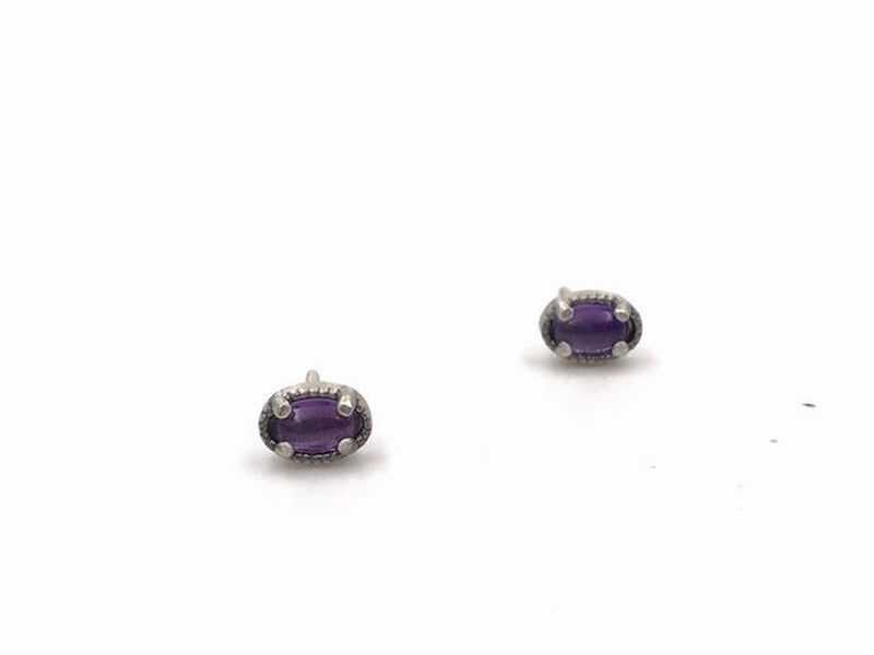 Pendientes Raive Purple Minimal