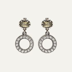 Pendientes SUNFIELD Papaya Round. PE065400/42