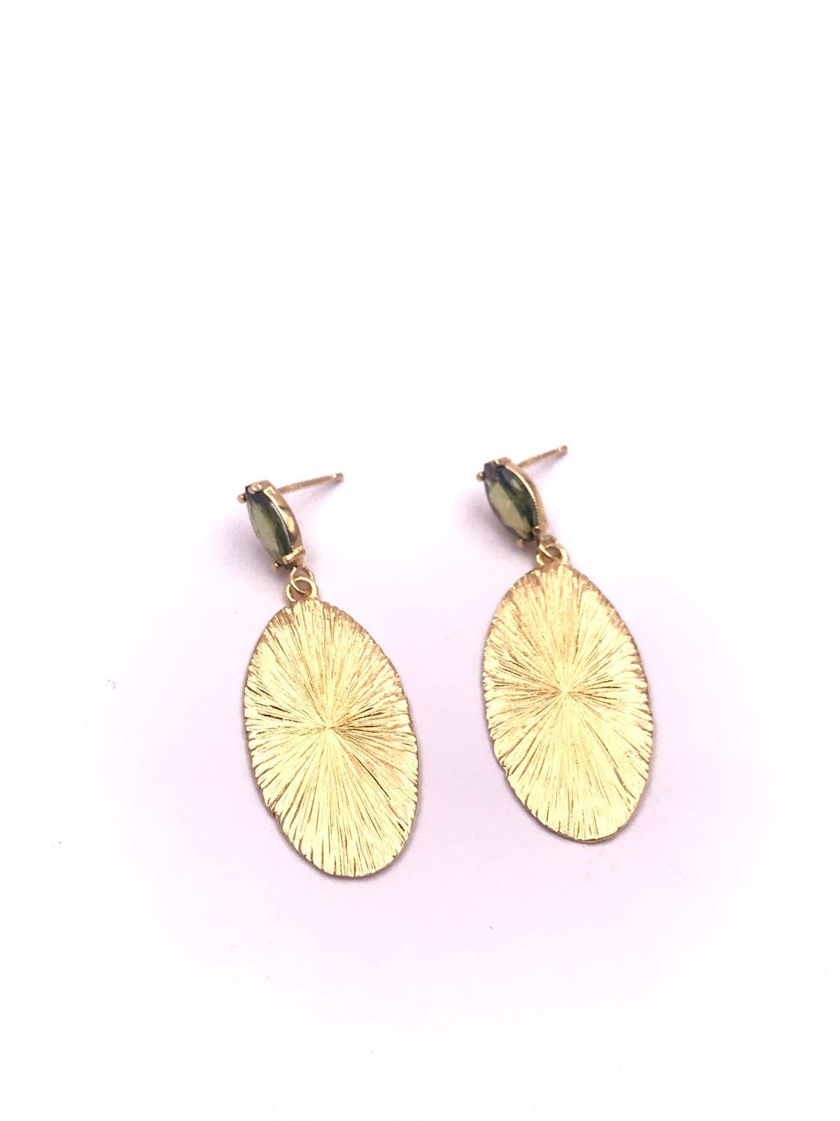 Pendientes Top plata Shika