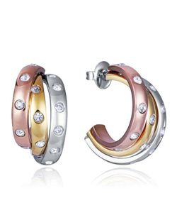 Pendientes Viceroy Acero Multicolor 2,2cm Mujer 14192E01019 Semi-Aro