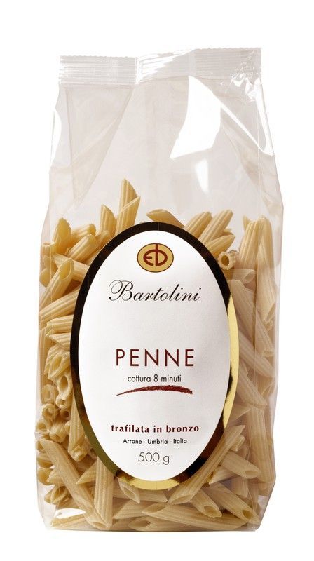 Penne pasta bartolini 500 grs