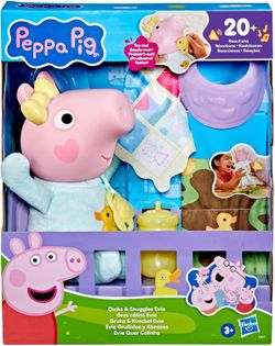 Peppa Pig Evie Gruñidos y Abrazos de 20 Cm