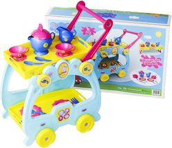 Peppa Pig Juego de té con carrito
