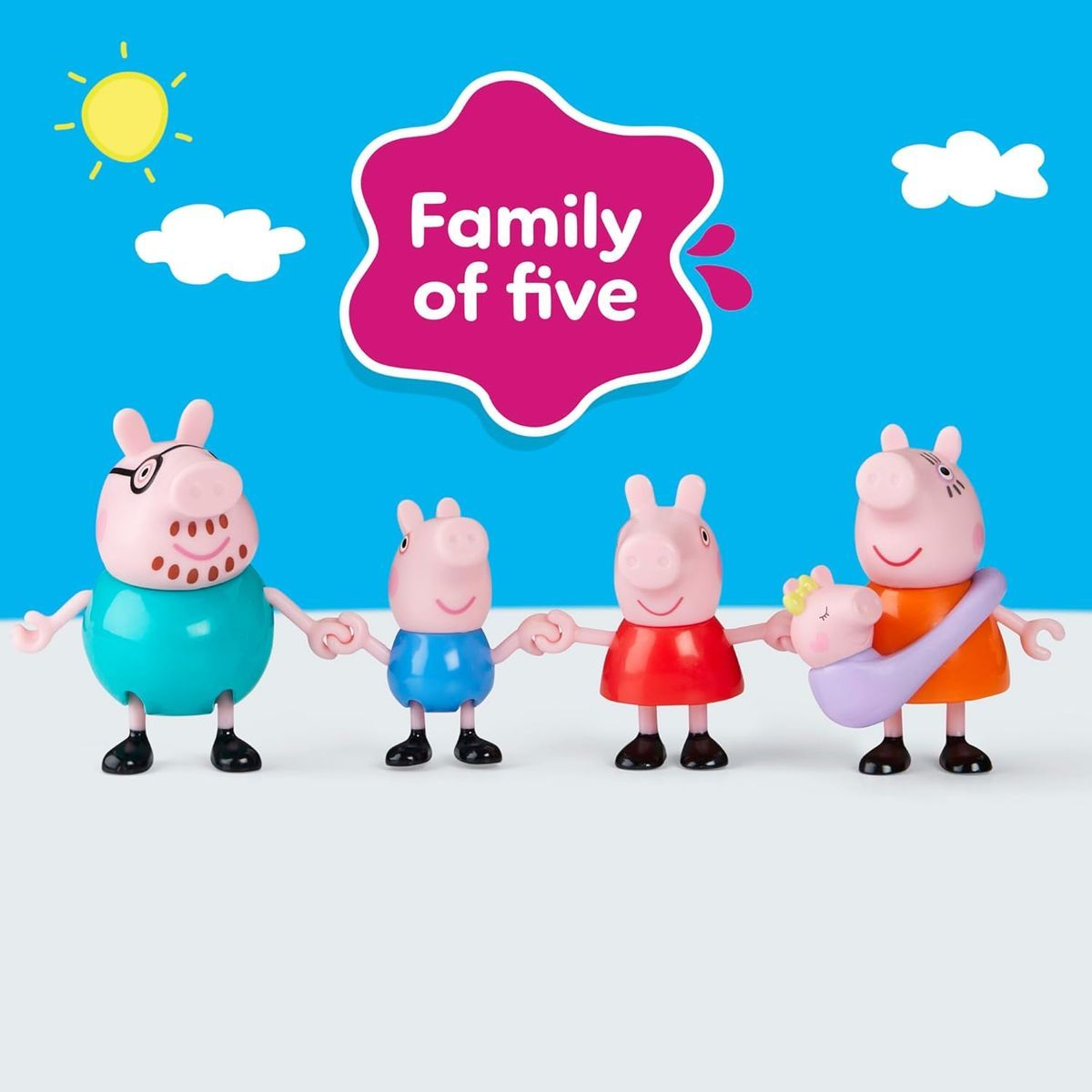 Peppa Pig Pack Peppa y Su Familia de Cinco
