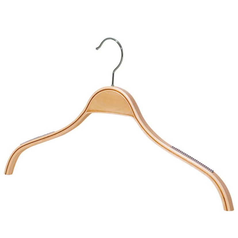 Percha Madera Laminada 3 Un. Habitex