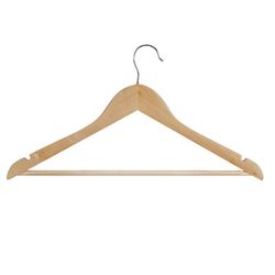 Percha Madera Recta 5 Unidades Habitex