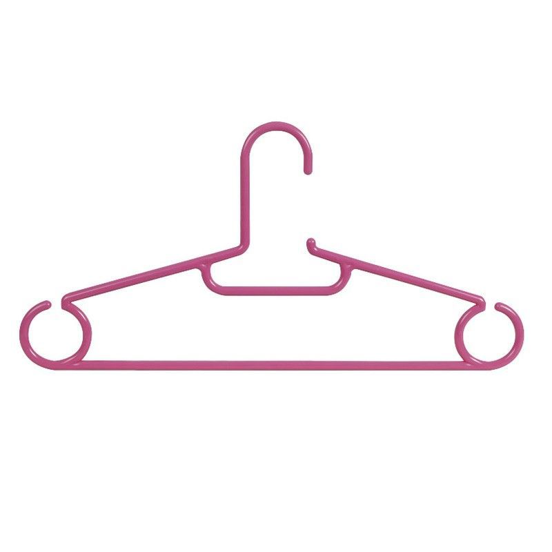 Percha Plastico 5 Unidades 40cm Rosa Habitex