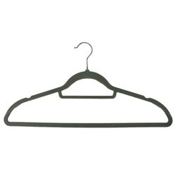 Percha Terciopelo Negra 10 Un. Habitex