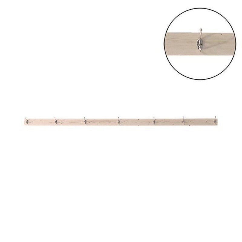Perchero de madera de 2,5 metros