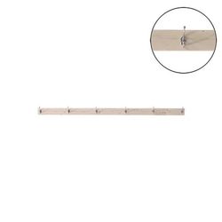 Perchero de madera de 2 metros