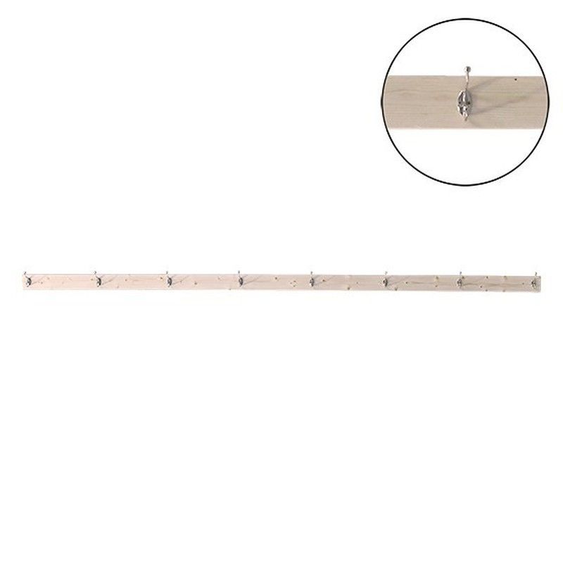 Perchero de madera de 3 metros