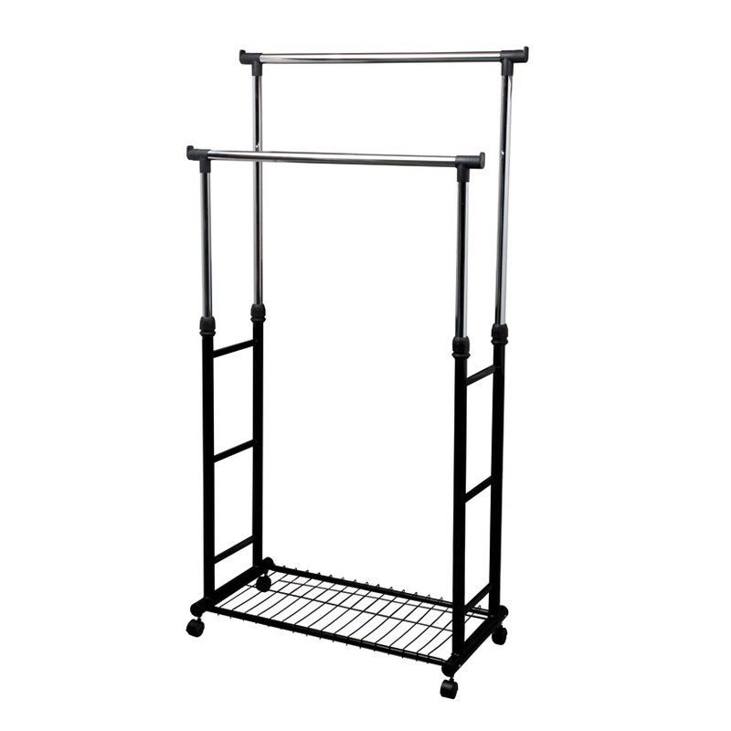 Perchero Doble Barra 41x87,5x105-170cm