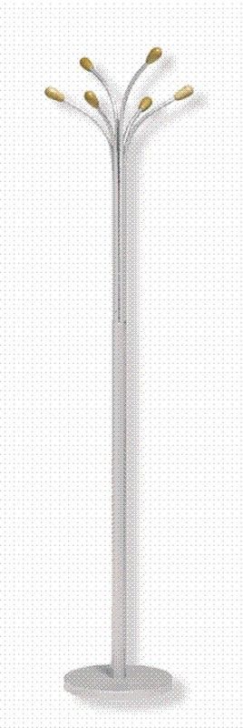 Perchero metalico 6 colgadores