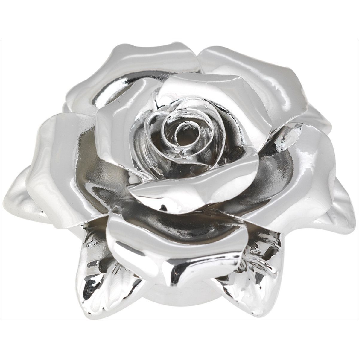 Perfumador latón 06cm 1869-01 Rosa Plateada