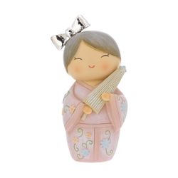 Perfumador Muñeca Kokeshi Cerámica 12.5cm 2111-04G Paraguas